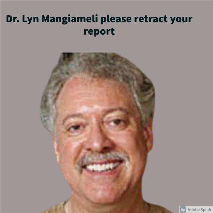 Dr. Lyn J. Mangiameli please retract your report